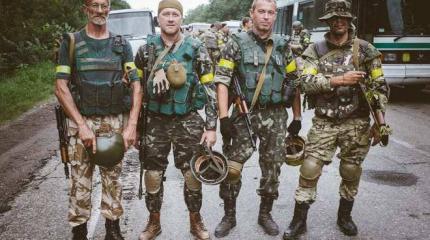 Отряд батальона Ляшко «Украина» попал в засаду Отряд батальона Ляшко «Украина» попал в засаду