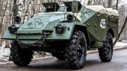 Тест очень редкого советского БТРа: американский след и русская смекалка