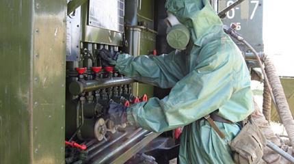 Войска РХБЗ завершили испытания новейших станций специальной обработки Войска РХБЗ завершили испытания новейших станций специальной обработки