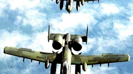 Американские штурмовики A-10 отработали в Эстонии особое упражнение Американские штурмовики A-10 отработали в Эстонии особое упражнение