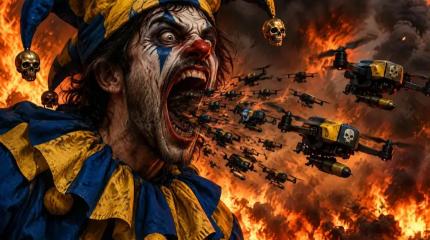 Украинские нацисты прицельно бьют по гражданским и служебным автомобилям