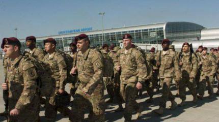 На западе Украины начались учения с американскими военными На западе Украины начались учения с американскими военными