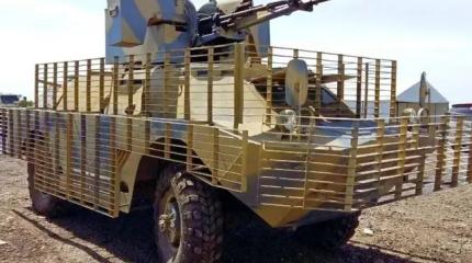 "Ловец" с "Рогаткой" на базе БРДМ-2 способен обезвреживать украинские БПЛА