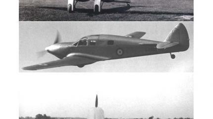 Легкие вспомогательные самолеты de Havilland D.H.93 Don. Великобритания Легкие вспомогательные самолеты de Havilland D.H.93 Don. Великобритания