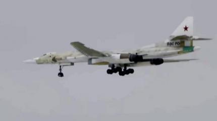 Опубликовано видео первого полета ракетоносца Ту-160М Опубликовано видео первого полета ракетоносца Ту-160М