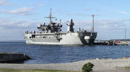 В Балтийское море вошел американский командный корабль USS Mount Whitney