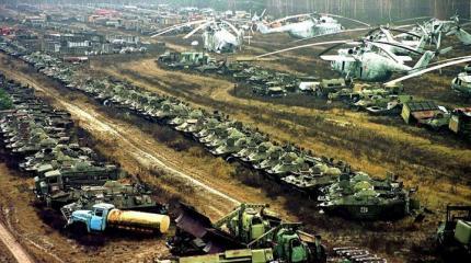 Как чернобыльская техника воюет на Донбассе