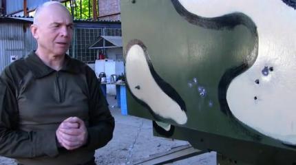 В Сумах прошли испытания бронемашины для АТО, разработанной при поддержке волонтеров В Сумах прошли испытания бронемашины для АТО, разработанной при поддержке волонтеров