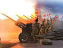 Тренировка салютного дивизиона Западного военного округа Тренировка салютного дивизиона Западного военного округа