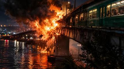 На обломки не спишешь: в Киеве мост пилили годами, а теперь режут ракеты