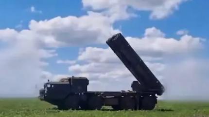 Применение разрушительной русской РСЗО "Торнадо-С" показали на видео Применение разрушительной русской РСЗО "Торнадо-С" показали на видео