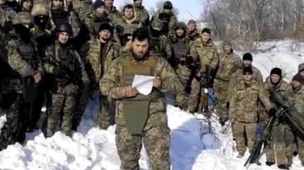 Украинские военные выразили недоверие Петру Порошенко Украинские военные выразили недоверие Петру Порошенко