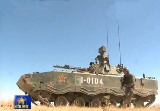 На базе одной из лучших в мире БМП, китайские конструкторы создали разведывательную машину