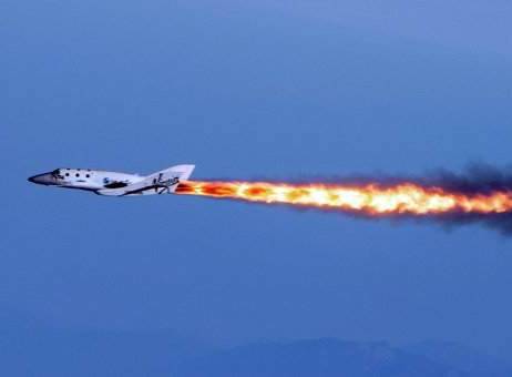 Суборбитальный корабль Spaceship Two потерпел крушение при испытании
