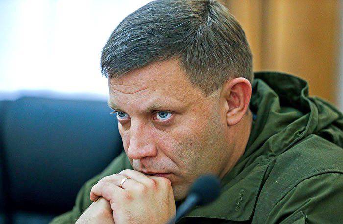 Захарченко пригрозил возобновлением войны из-за отказа Украины от соглашения о разграничении