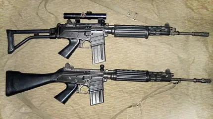 Бельгийская штурмовая винтовка FN CAL