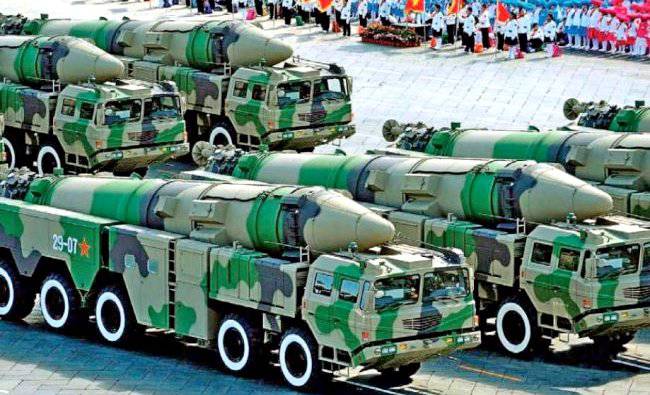 США обеспокоены «угрожающим» ростом ядерного военного потенциала Китая