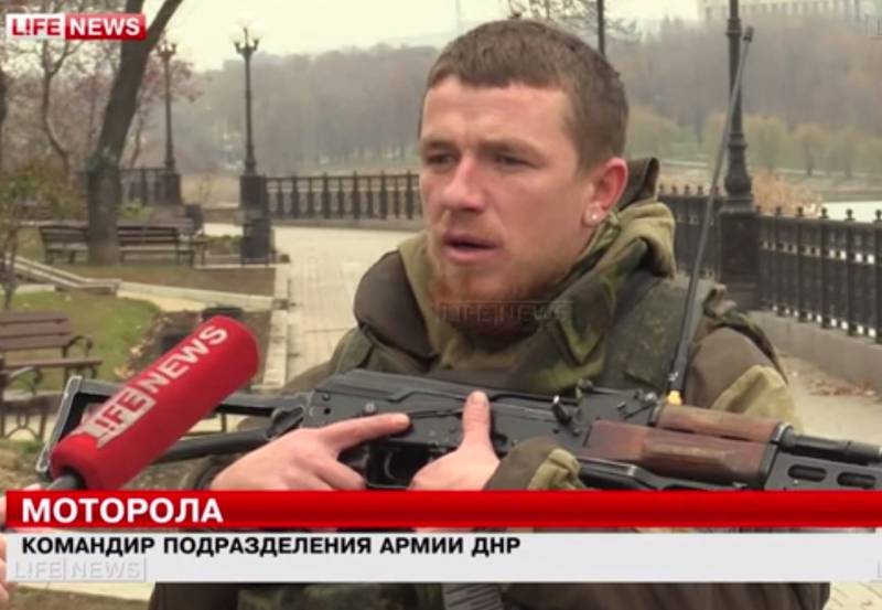Моторола: Силовики стреляли фосфорными бомбами