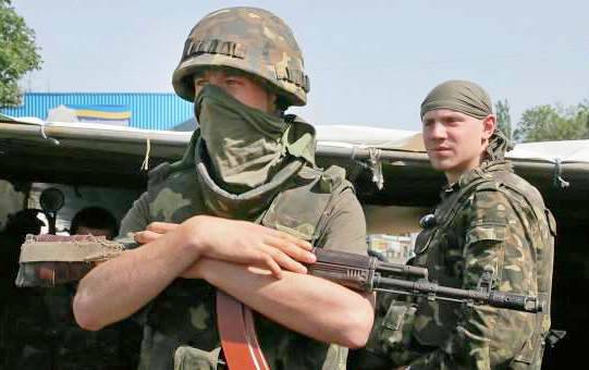 Нацгвардия Украины просит помощи у Славянска и Краматорска