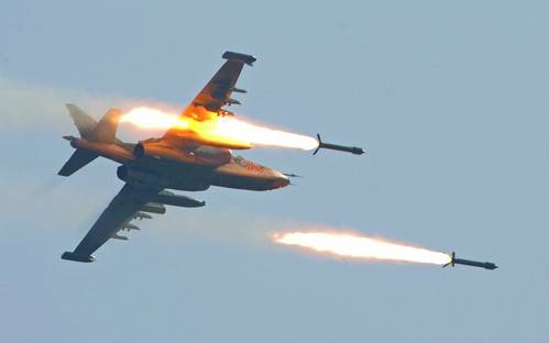 Штурмовики Су-25 обратили в бегство боевиков ИГИЛ под Тикритом