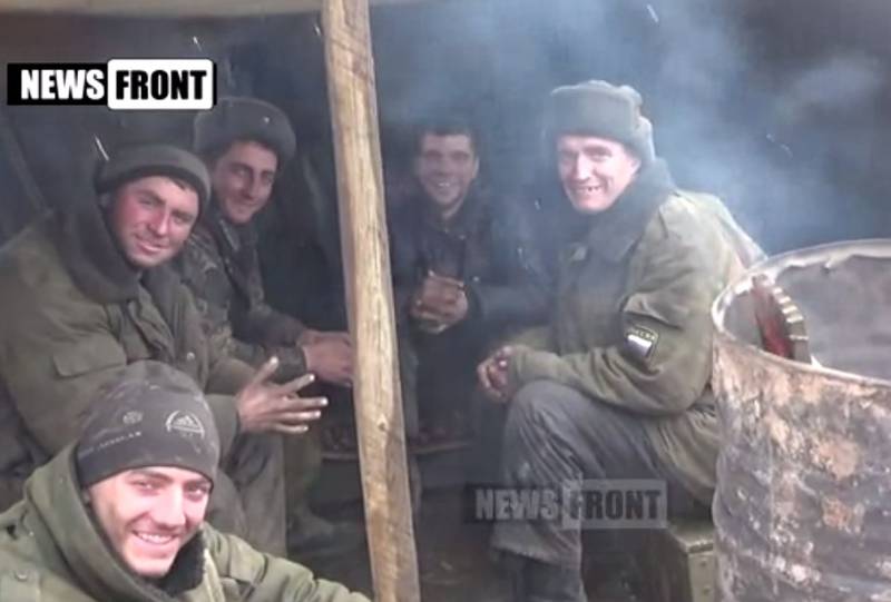 Артиллеристы батальона «Кальмиус» на передовой