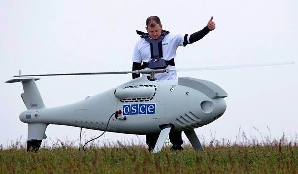 Беспилотник ОБСЕ зафиксировал скопление военной техники к востоку от Мариуполя