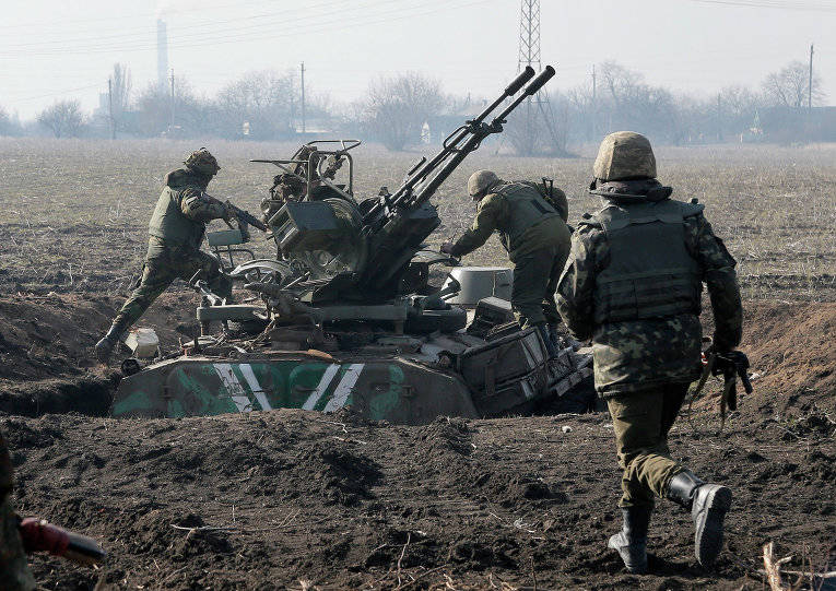 Бои в Широкино