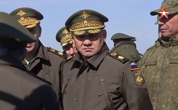 Сергей Шойгу приехал с внезапной проверкой в ЮВО