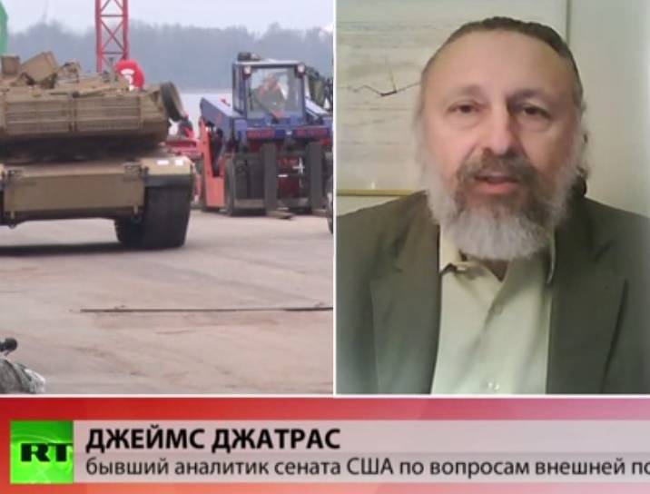 Джеймс Джатрас: Военная активность США в Прибалтике накаляет обстановку