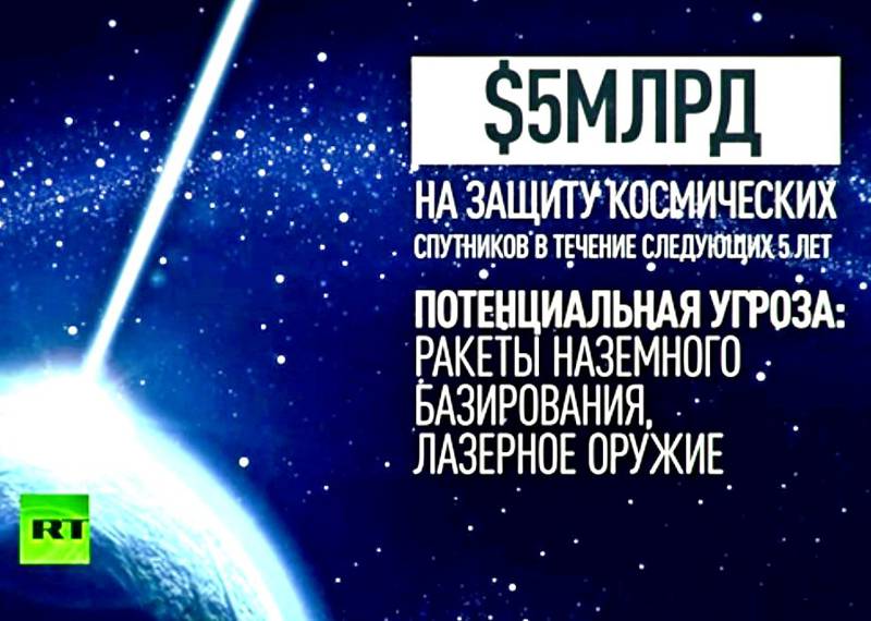 Звездные войны: США готовятся к военным операциям в космосе