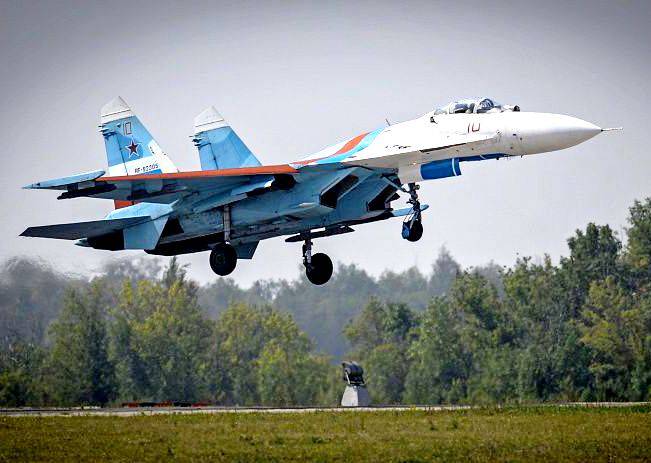 Полеты Су-27 над Балтикой глазами летчиков