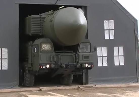 Подготовка "Ярса" для выступления на военном параде 9 Мая