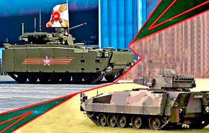 Поединок БМП: «Курганец-25» против «Пумы»