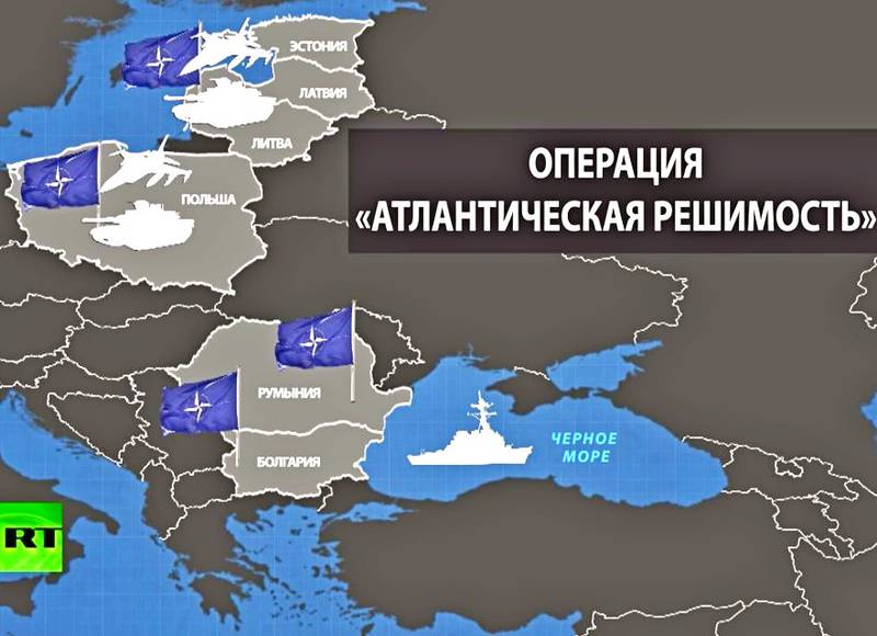 НАТО снова проводит учения у границ России