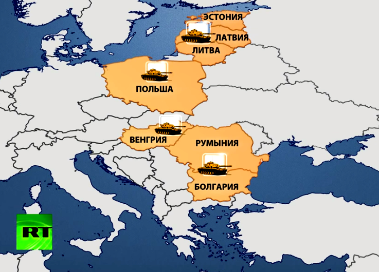 Европа с радостью разместит у себя тяжелое вооружение США