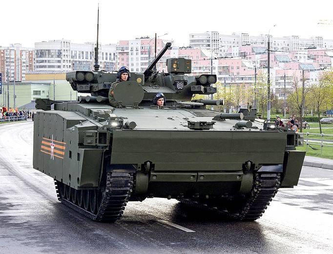 Новейшая БМП «Курганец» в клочья разнесла автобус автоматической пушкой