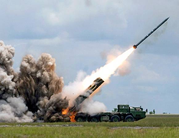 В Сирии замечены тяжелые РСЗО «Смерч»
