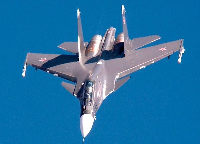 На страже рубежей страны: многофункциональный истребитель Су-30СМ
