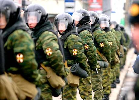 Внутренние войска проводят самые масштабные учения за 15 лет