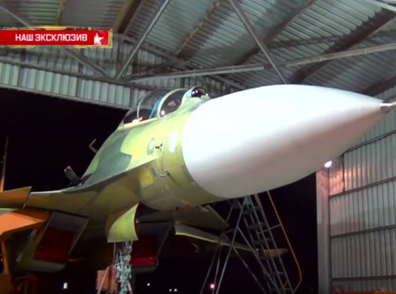 Испытание в действии пушки истребителя Су-30СМ