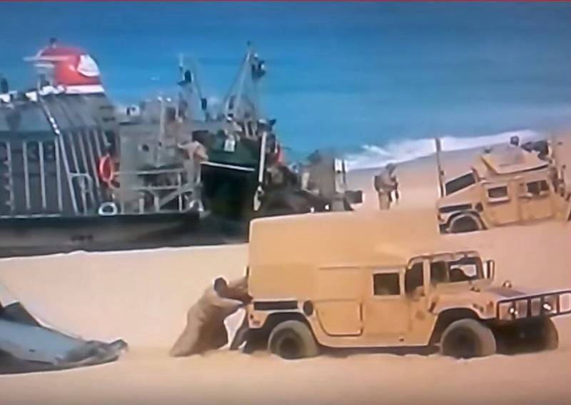 Эпическая высадка морской пехоты США в Португалии