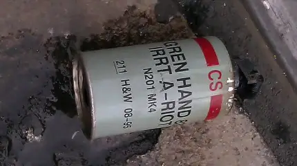 Дымовые гранаты с раздражающим газом «CS»