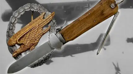 Нож парашютиста «Люфтваффе» с гравитационным лезвием «Luftwaffe gravity knife»