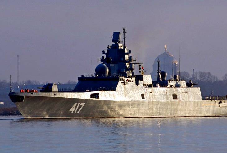 ВМФ сообщил об испытаниях невидимого для радаров фрегата