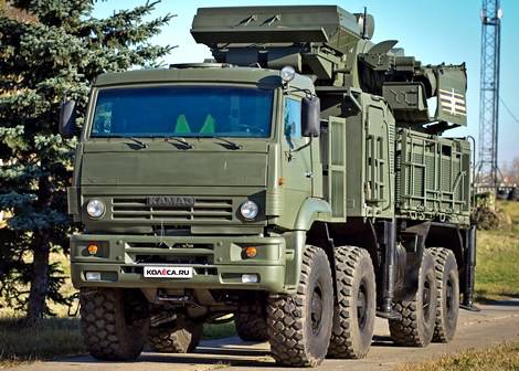 ЗРПК "Панцирь-С": бронированный офис