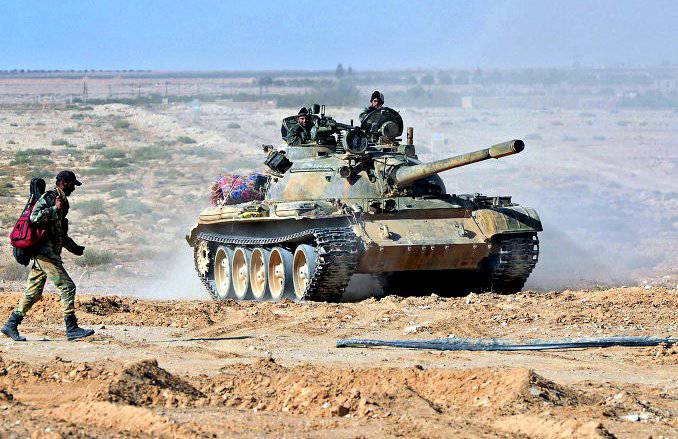 Сводка боевых действий в Сирии за 22 января