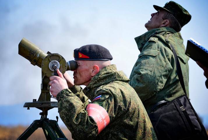 Морпехи ТОФ первыми вступили в «бой» на Дальнем Востоке
