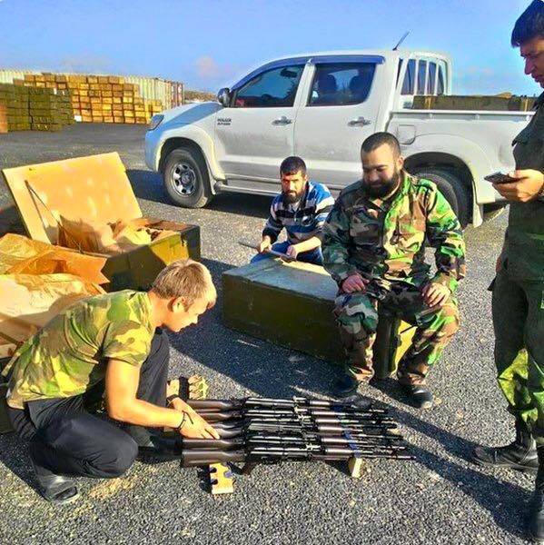 Новую партию автоматов Калашникова обнаружили в Сирии