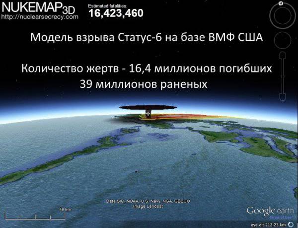 Статус-6 разработка множащая на ноль систему американской противоракетной обороны