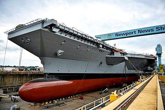 NI: Новейший авианосец США может устареть раньше, чем будет построен